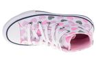 Trampki dziewczęce, białe, Converse Chuck Taylor All Star High Top