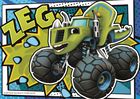 Trefl, Blaze i Megamaszyny, puzzle 4w1, 207 elementów