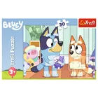 Trefl, Bluey, Z Bluey zawsze jest wesoło, puzzle, 30 elementów