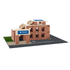 Trefl, Buduj z cegły, Komisariat Policji, zestaw kreatywny, 100 elementów