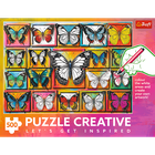 Trefl, Creative, Kolekcja motyli, puzzle, 500 elementów