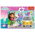 Trefl, Gabi i kocie przygody, puzzle, 60 elementów