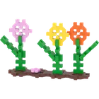 Trefl, Gra Connect, gra zręcznościowa, klocki kwiaty