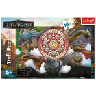 Trefl, Jak wytresować smoka, Smoki w akcji, puzzle, 100 elementów