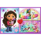 Trefl, Koci Domek Gabi, Baw się z Gabby, puzzle, 2-70 elementów
