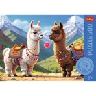 Trefl, Kolorowe lamy, puzzle, 200 elementów