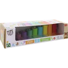 Trefl, Liczymy Główkę Ćwiczymy, drewniane klocki do nauki liczenia