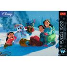 Trefl, Lilo i Stitch, Zimowy Stich, puzzle, 1000 elementów