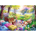 Trefl, Piknik na łące, puzzle, 1000 elementów