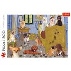 Trefl, Pokój van Gogha, Psia Rewolucja, puzzle, 500 elementów