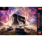 Trefl, Premium Plus, 15-lecie, Świat Czołgów, puzzle, 1000 elementów