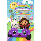 Trefl, Premium Plus Kids, Koci Domek Gabi, Piękna Gabby, puzzle, 160 elementów