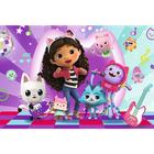 Trefl, Premium Plus Kids, Koci Domek Gabi, puzzle, 100 elementów