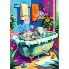 Trefl, Premium Plus, Pets & People Stuff, Miau, Relaks, Powtórz, puzzle, 1000 elementów