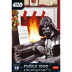 Trefl, Premium Plus, Star Wars, Święta z Darth Vader, puzzle, 1000 elementów