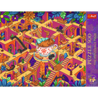 Trefl, Premium Plus, The Impossible Maze, Wesołe jamniki, puzzle, 500 elementów
