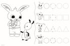 Trefl, Primo, Bing, Bing z przyjaciółmi, puzzle maxi, 24 elementy