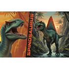 Trefl, Rodzina Treflików, Inspired By Dino World, Spinosaurus, puzzle, 100 elementów