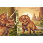Trefl, Rodzina Treflików, Inspired By Dino World, Triceratops, puzzle, 100 elementów