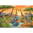 Trefl, Rodzina Treflików, Inspired By Nature, Wesoła ferajna, puzzle, 100 elementów