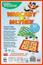Trefl, Rodzina Treflików, Warcaby + Młynek, zestaw gier