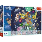 Trefl, Rodzina Treflików, Wujcio w kosmosie, puzzle, 100 elementów
