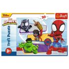 Trefl, Spidey i super-kumple, Odważny Spider-Man, puzzle, 30 elementów