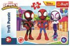 Trefl, Spidey i super-kumple, Przygody Spiday'a i przyjaciół, puzzle, 30 elementów
