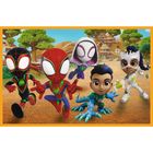 Trefl, Spidey i super-kumple, Spidey i dinozaury, puzzle, 2-24 elementów