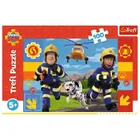 Trefl, Strażak Sam, Zawsze pomocny Strażak Sam, puzzle, 100 elementów