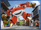 Trefl, Super Wings, Odlotowa paczka, 4w1, puzzle, 12, 15, 20, 24 elementy
