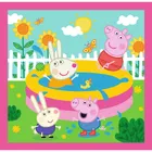 Trefl, Świnka Peppa, Peppa i przyjaciele, puzzle 3w1