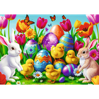 Trefl, Wielkanocna łąka, puzzle, 500 elementów