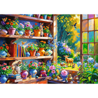 Trefl, Wiosenny poranek w oranżerii, puzzle, 500 elementów