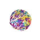 Trik&Roll, piłka dla kota, 6 cm, 2 szt.