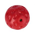 Trik&Roll, piłka dla psa z dźwiękiem, czerwona, 9 cm