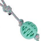 Trik&Roll, zabawka dla psa, szarpak z piłką, zielony, 40 cm