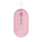 Trust, mysz, Puck Wireless Rechargeable, Pnk