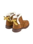 Trzewiki dziewczęce, brązowe, BBS Shoes