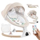 Tulano, Astrid 35, bujaczek leżaczek elektroniczny, beige