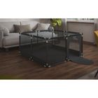 Tulano, Cozy 20, kojec dla dzieci, graphite, 130 cm