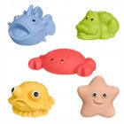Tullo, zwierzątka, zabawki do kąpieli, 5 szt.