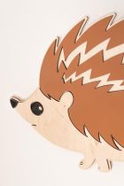 tupti.lights, lampka nocna dla dzieci, drewniana, jeż