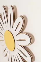 tupti.lights, lampka nocna dla dzieci, drewniana, stokrotka