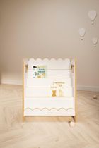 tupti.wood, Bubble Mini, biblioteczka montessori, biała