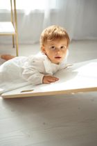 tupti.wood, kostka wielozadaniowa + mała zjeżdżalnia, drabinka