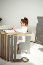 tupti.wood, krzesełko dla dziecka, szare