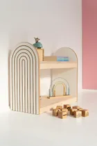 tupti.wood, Mini Kiddy, regał montessori