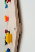 tupti.wood, ścianka wspinaczkowa, modułowa, heksagon, plaster miodu, 4 moduły