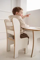 tupti.wood, stolik + krzesełko